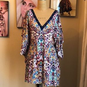 Bathing Suit Cover Up Nanette Lepore Swim SZ M NWT